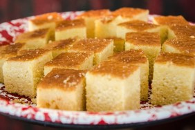 Plate of Cornbread Squares