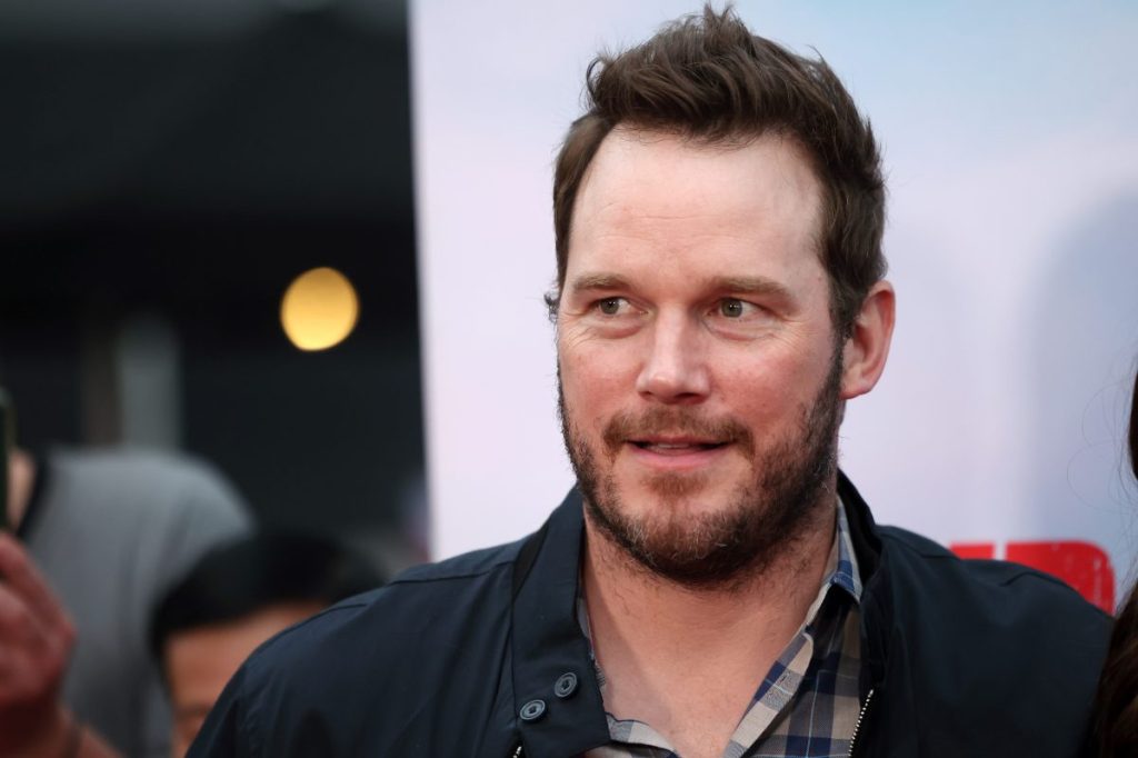 Chris Pratt voices Garfield in "The Garfield Movie."