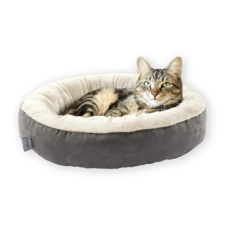 Love’s cabin Round Donut Cat Cushion Bed