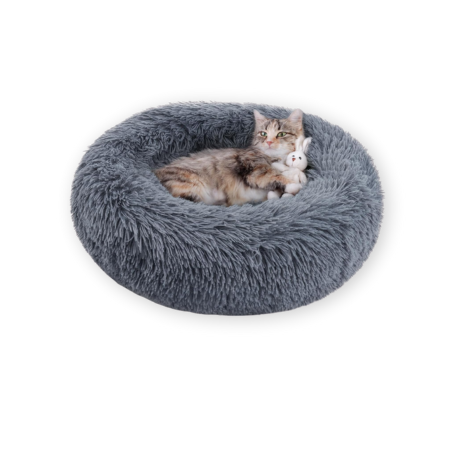 rabbitgoo Calming Donut Cat Bed